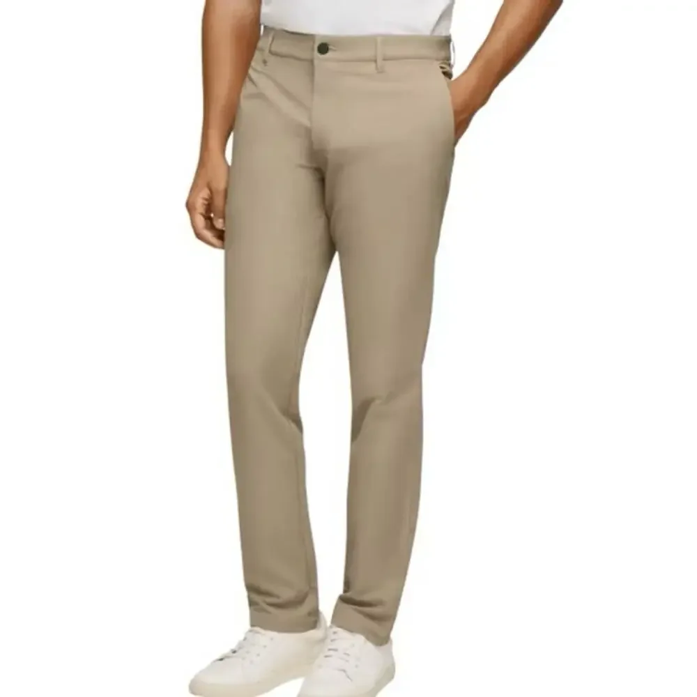 Banana Republic Men’s Flat Front Performance Stretch Slim Fit Pant 38x30.5